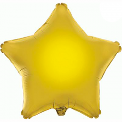 23cm Star Gold Foil Balloon