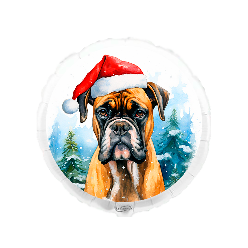 Globo Boxer Navideño 45cm