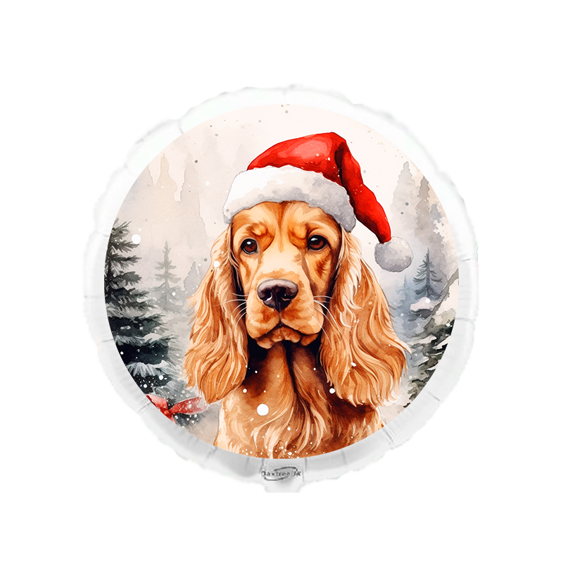 45cm Christmas Cocker balloon