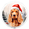45cm Christmas Cocker balloon