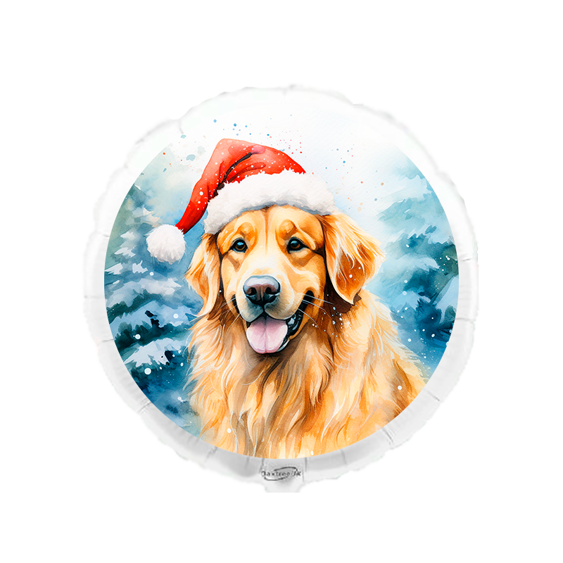 45cm Christmas Golden balloon
