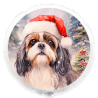 Globo navideño Shih-tzu de 45 cm