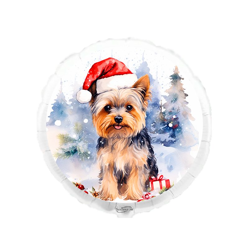 45cm Christmas York Shire Balloon