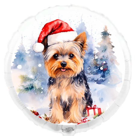 45cm Christmas York Shire Balloon