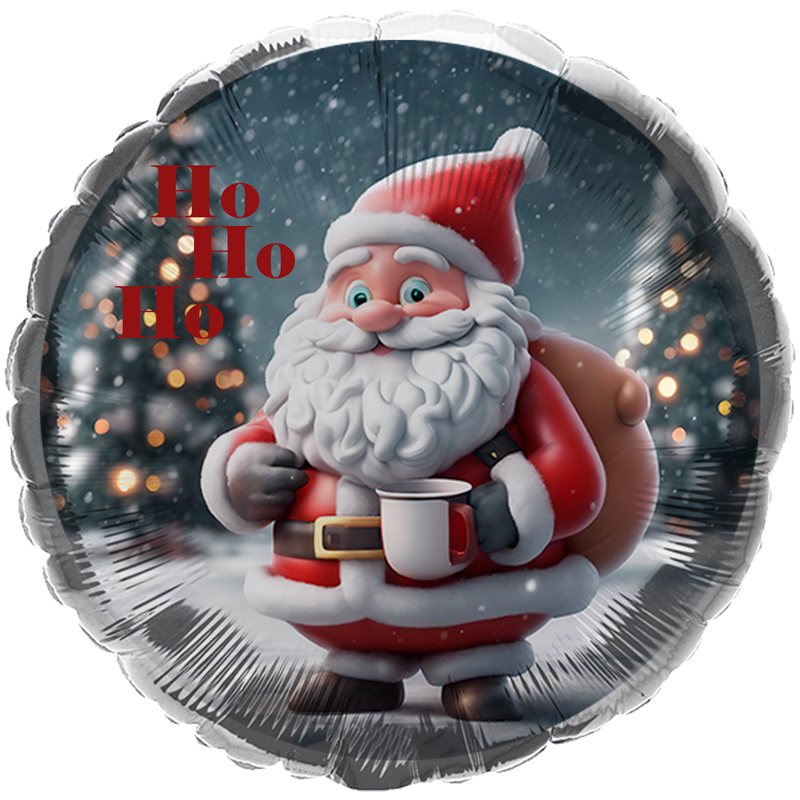 Balão Ho-Ho-Ho de 45cm
