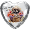 45cm Lhasa Apso Gosto de Ti Balloon
