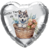 Balão de 45cm Husky Gosto de Ti