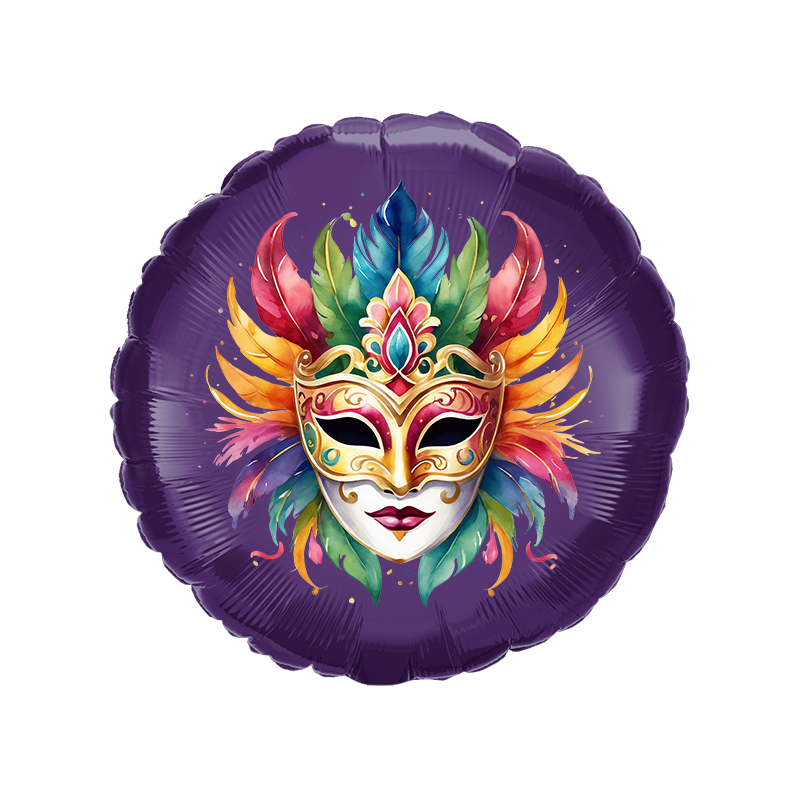 45cm Carnival foil balloon