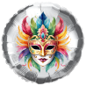 45cm Carnival foil balloon