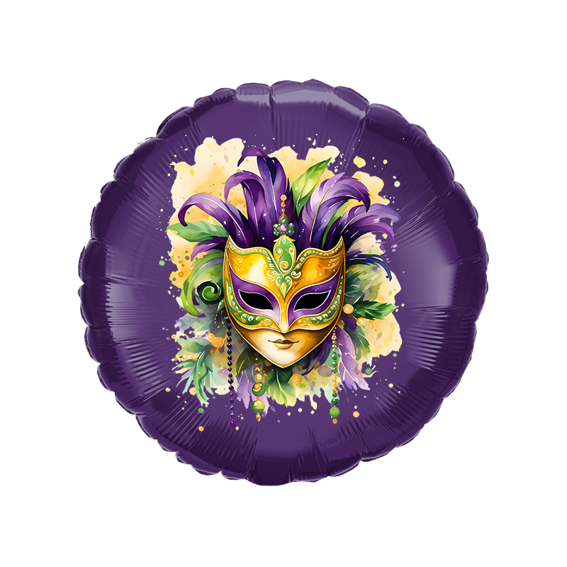 Balão foil de 45cm Carnaval