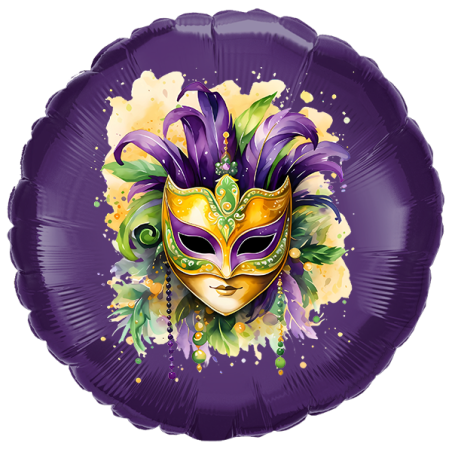 45cm Carnival foil balloon