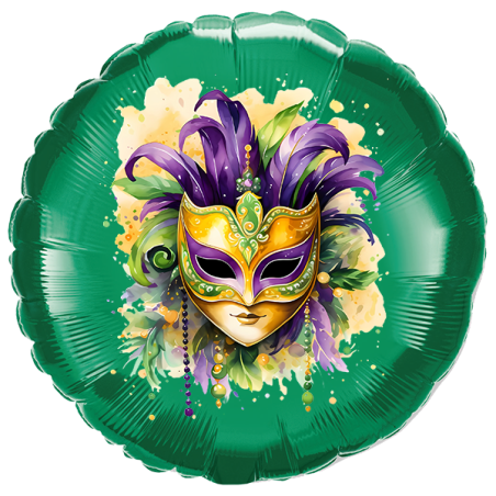 Balão foil de 45cm Carnaval