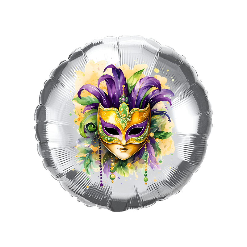 45cm Carnival foil balloon