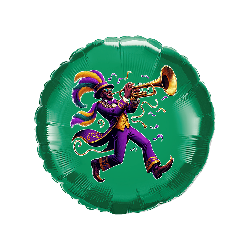 45cm Carnival foil balloon
