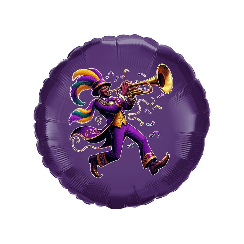 Balão foil de 45cm Carnaval