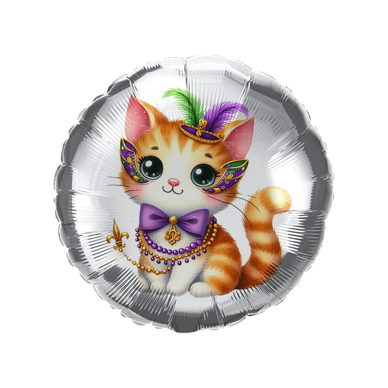 45cm Carnival foil balloon
