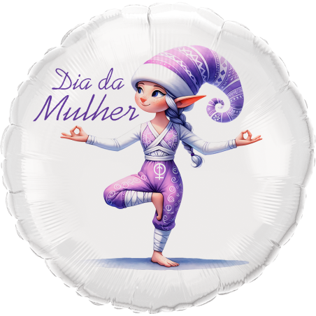 Women's Day 45cm foil balloon