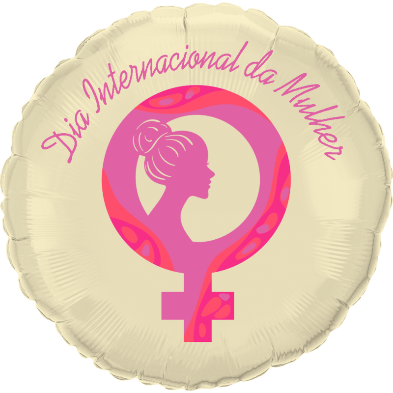 45cm foil balloon International Women's Day