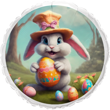 Globo Conejo De Pascua de 45 cm