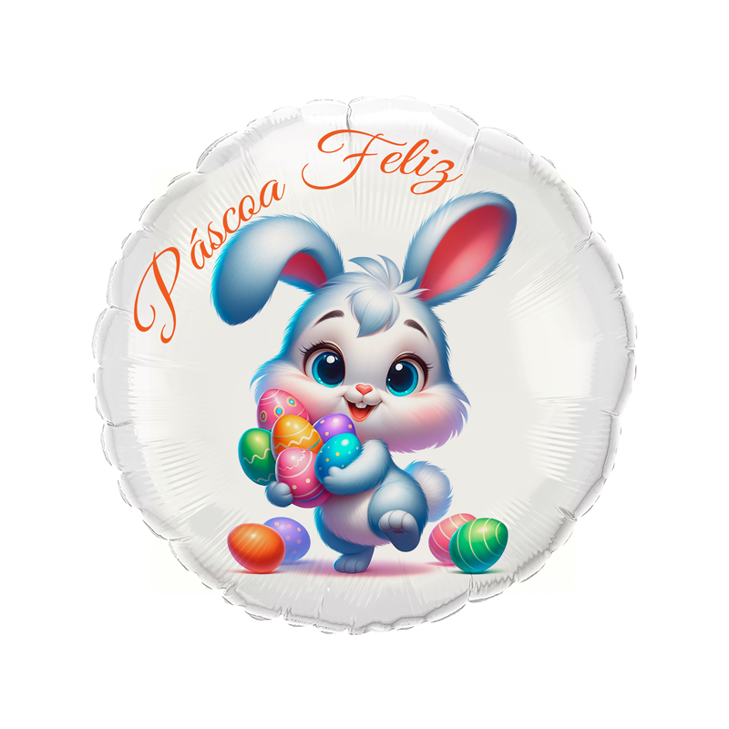 Globo Feliz Pascua de 45 cm