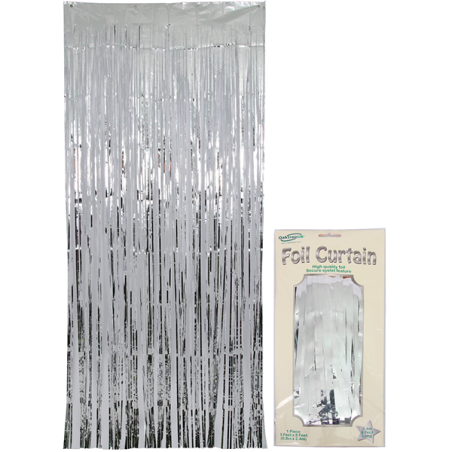 Silver Foil Curtain