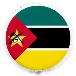Balão de 45cm Bandeira de Moçambique