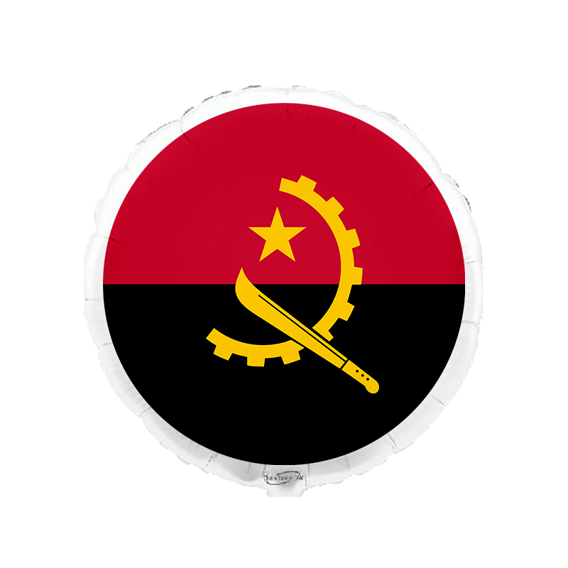 45cm Angola Flag Balloon