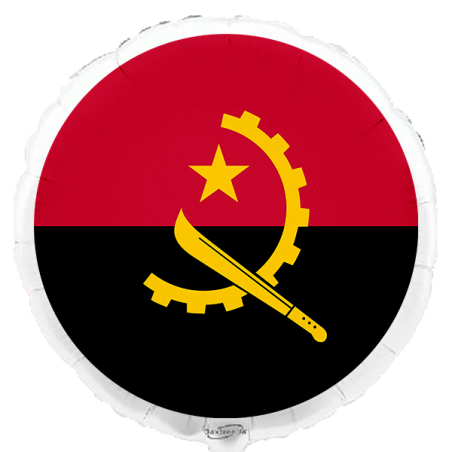 45cm Angola Flag Balloon