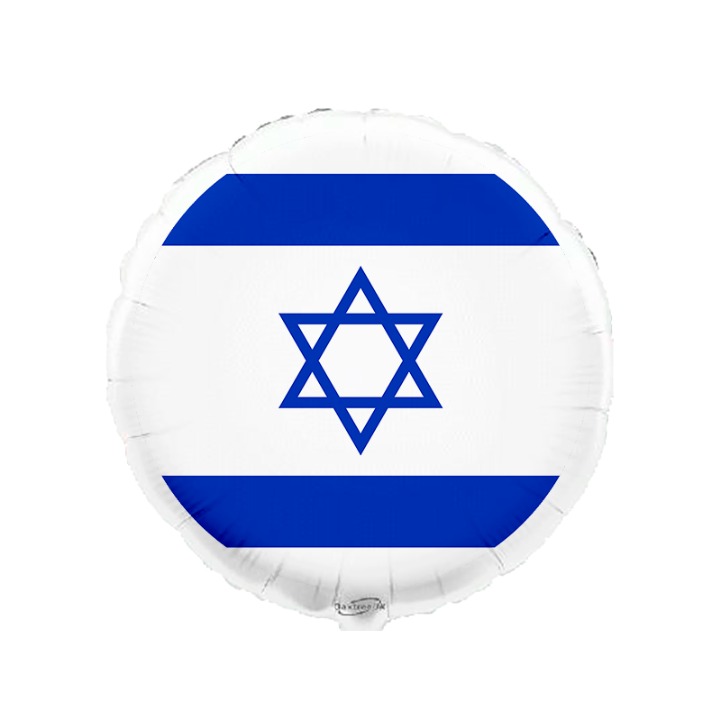 45cm Israel Flag Balloon 45cm Israel Flag Balloon