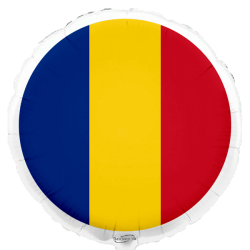Globo con bandera de Rumania de 45 cm