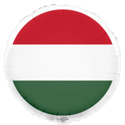 Globo con bandera de Hungría de 45 cm