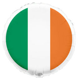 Globo con bandera de Irlanda de 45 cm