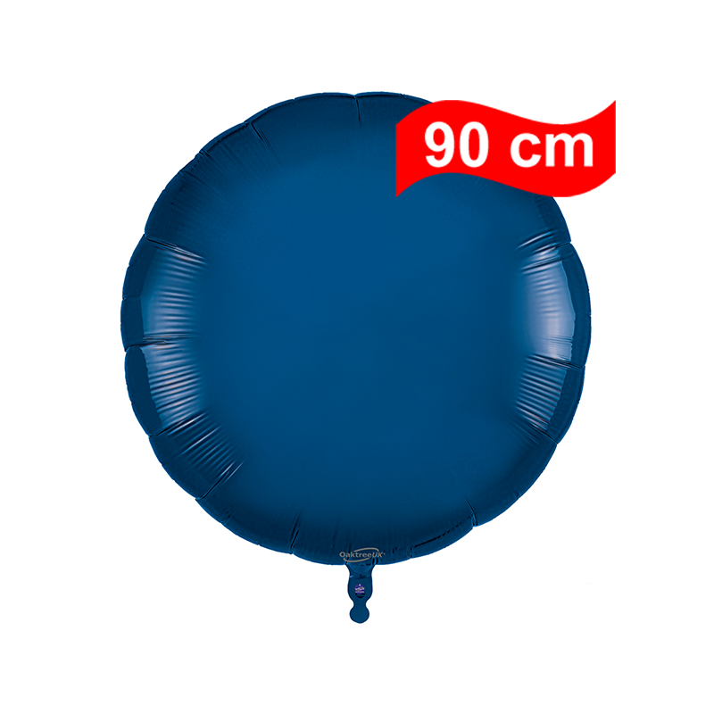 Balão Redondo de 90cm Azul Marinho