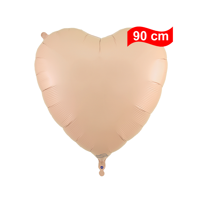 Balão Coração de 90cm Pele