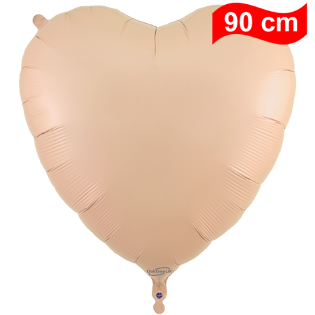 Balão Coração de 90cm Pele