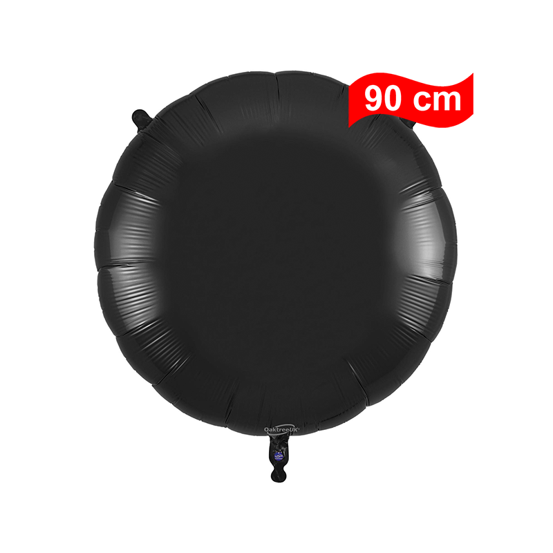 Globo Redondo Negro 90cm