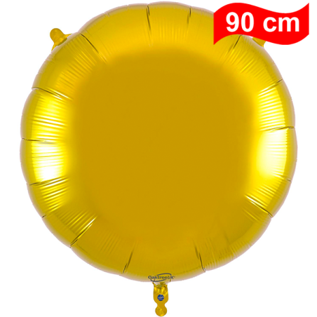 Balão Redondo de 90cm Dourado