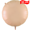 90cm Round Blush Foil Balloon