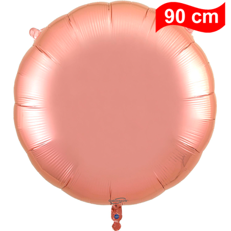 Globo Redondo Oro rosa 90cm