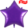 90cm Star Purple Foil Balloon