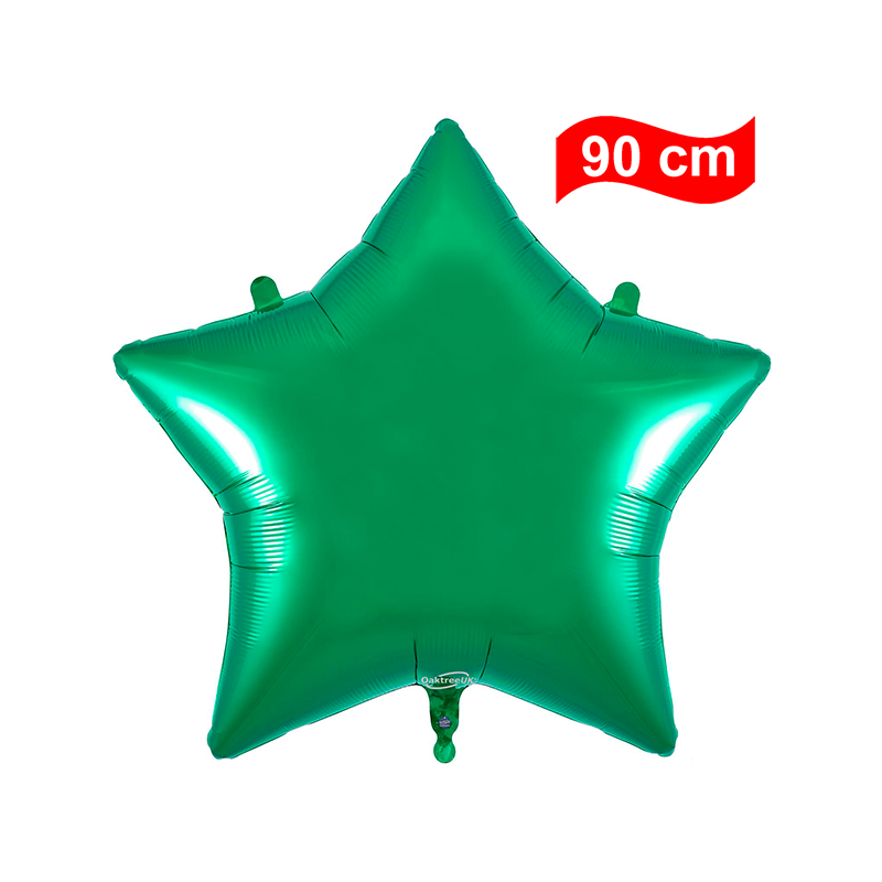 Balão Estrela de 90cm Verde