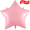Globo Estrella 90cm Rosa Bebé