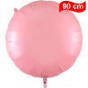 90cm Round Pink Foil Balloon