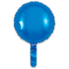 23cm Round Blue Foil Balloon