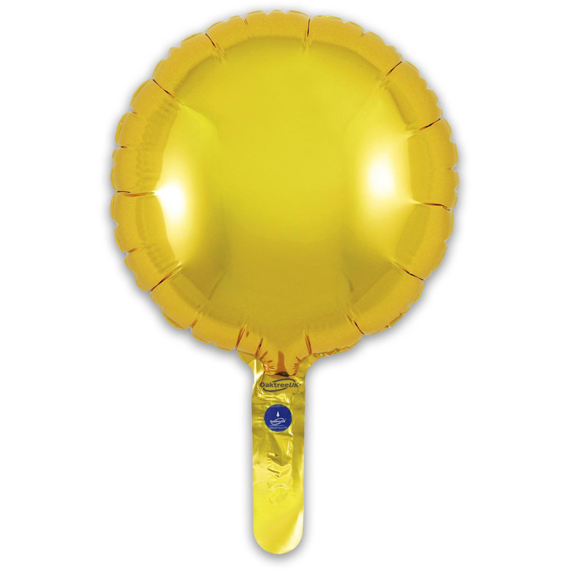 Globo Redondo Dorado 23cm