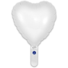 Balão Coração de 23cm Branco