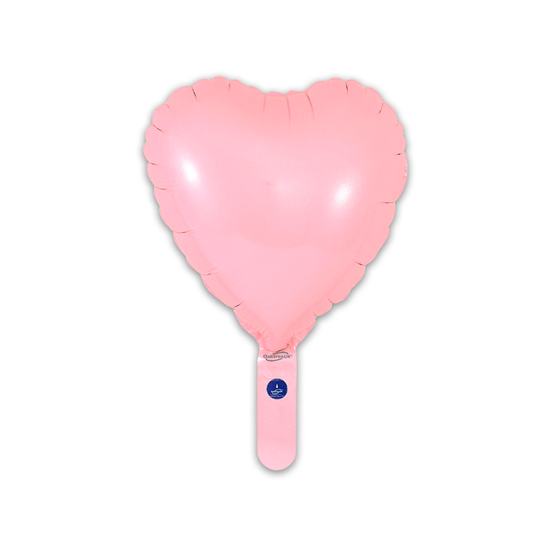 Globo Corazón Rosa 23cm