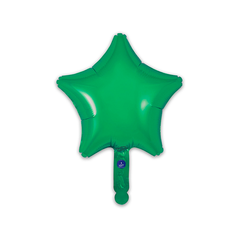 Globo Estrella Verde 23cm