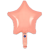 23cm Star Rose Gold Foil Balloon
