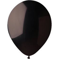 26cm Black Balloon